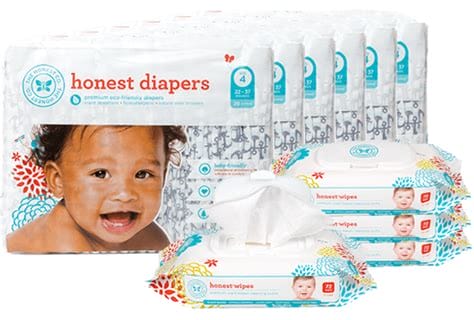 How do you know what size Honest diapers are?