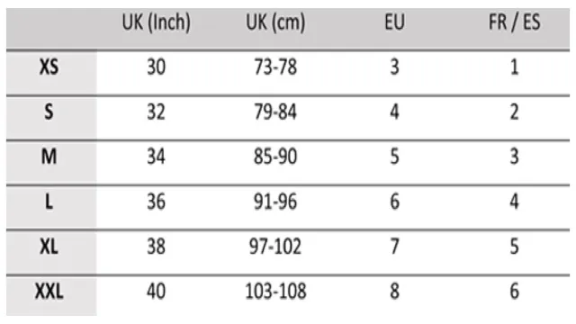 Calvin Klein Underwear Size Chart Find Your Perfect Fit with Our ...