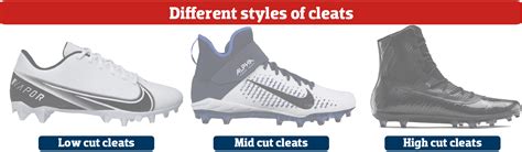 How much bigger should cleats be?