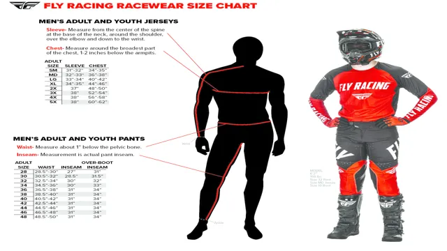 Fly Racing Pants Size Chart