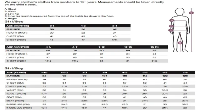 h-m-size-chart-discover-your-perfect-fit-sizechartly