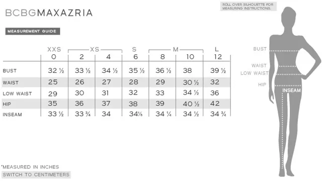 bcbg-max-azria-size-chart