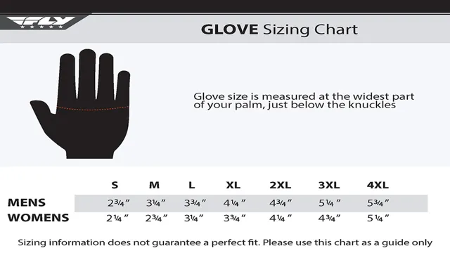 Fly Racing Glove Size Chart – SizeChartly